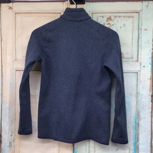 Patagonia Womans XS 1/4 Zip Better Sweater Classic Navy - Picture 5 of 8